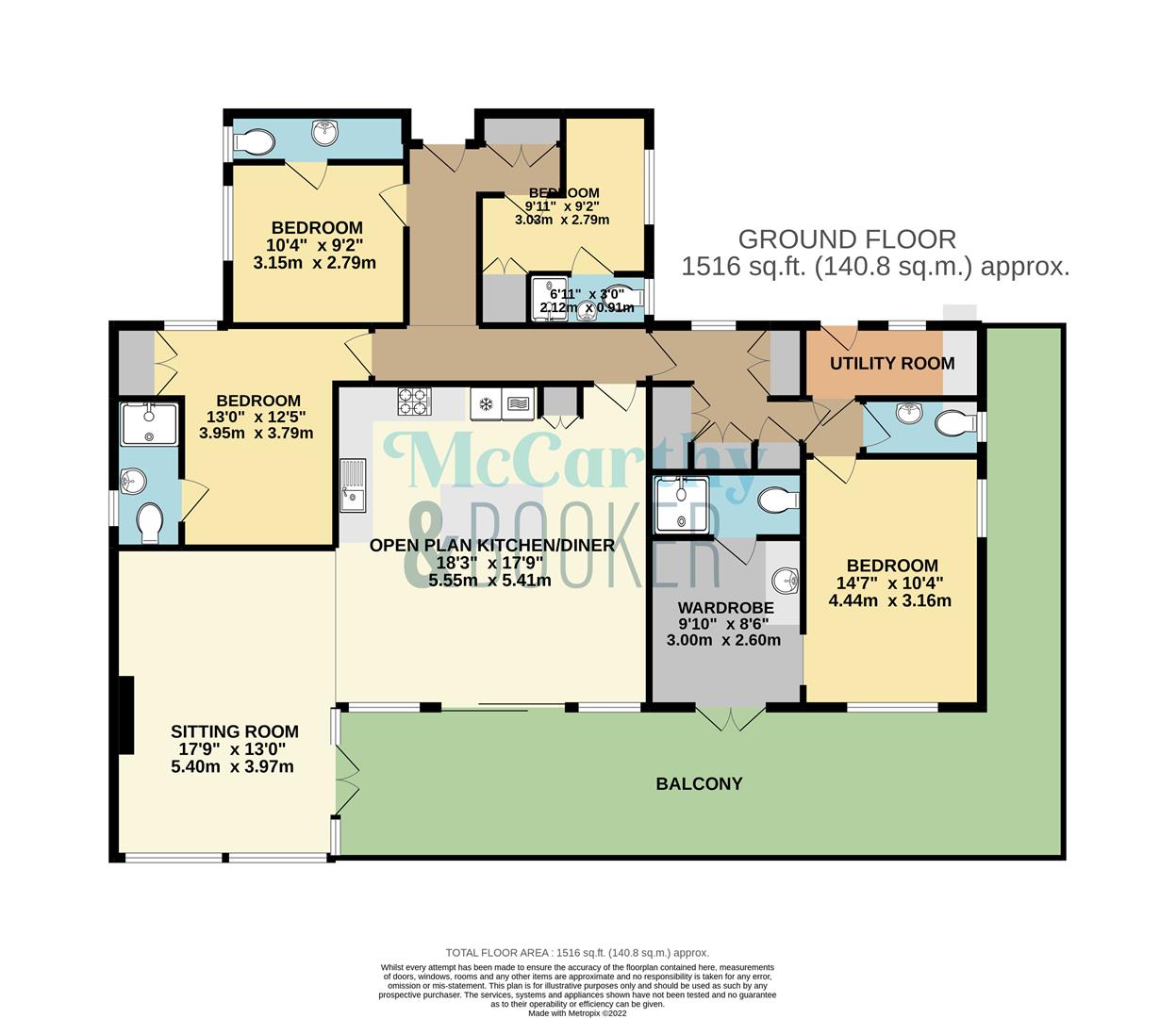 Baring Drive, Cowes floorplan